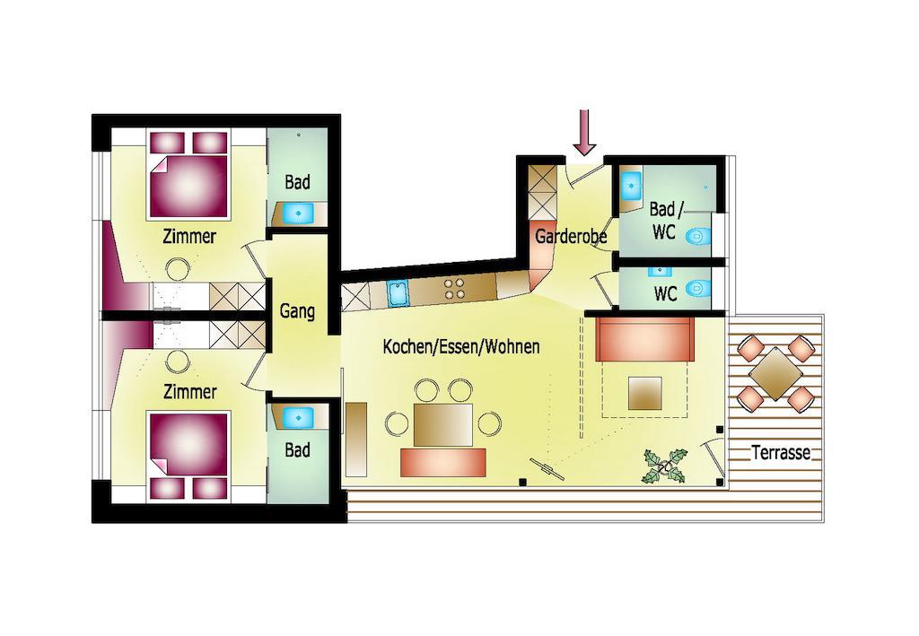 Thurnbach - Top Level Apartments Aschau Im Zillertal Room photo